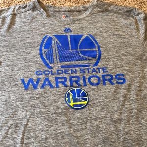 Golden State Warriors long sleeve shirt/ pull over. Size M